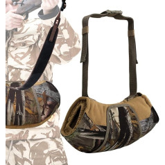 Tarn-Handwärmer für die Jagd, isolierter Handwärmer an der Taille – leicht mit Sichtfenster-Design | Isolierte Handwärmertasche mit verstellbarem Schultergurt