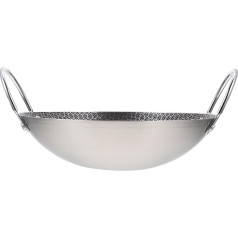 Tragbarer Outdoor Doppelgriff Edelstahl Topf 9 Zoll Langlebiges Camping Kochgeschirr Hitzebeständig Wärmeleitfähig für Camping Outdoor Küche