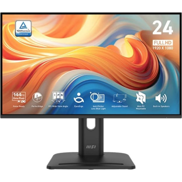 Monitor pro mp245pg e14 23,8 collu/led/fhd/flat/144hz/melns