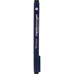 Tombow WS-EFL03 - Mono Fineliner Drawing Pen Black 03 (0.35mm) Pk12