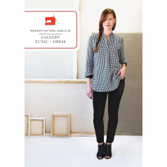 Gallery Tunic + Dress Sewing Pattern by Liesl and Co.