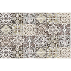 vilber Brown 40 Vinyl Rug 78 x 120 cm