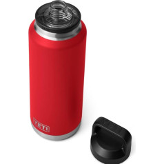 YETI Rambler Bottle with Chug Cap, Rescue Red, 46 oz (1.3 L)