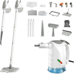 Steam Cleaner, 10-in-1 Handheld Steam Cleaner, 15S Fast Heating Steam Mop, 450ml Pressure Multi-Purpose Steam Cleaner, 1500W, Chemical-Free for Home Use, Cleaning Floors, Tiles, Windows