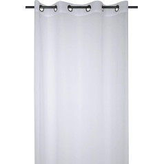 Lovely Casa Monna Curtain, Polyester, polyester, white, 135 x 260 cm