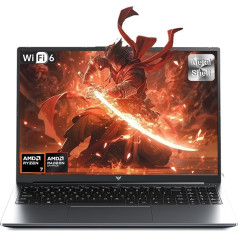 ACEMAGIC Gaming Laptop - 16 Inch FHD Display Laptop with AMD Ryzen 7 H255 Processor (Better than I7-11800H) with up to 4.9GHz, 16GB RAM DDR5 4800MHz, 512GB SSD, Gaming Notebook with Background