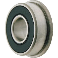 1PC F6310-2RS Flansch Lager 50x110x27mm Miniatur Rillen Kugellager Abgedichtete Lager F6310RS