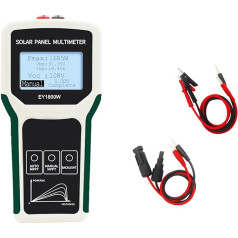 Photovoltaic Panel Diagnostic Device 5 1800W MPPT Tester with Temperature Voltages Protection and Manual Operations Intelligent MPPT Tool for Solar Panel