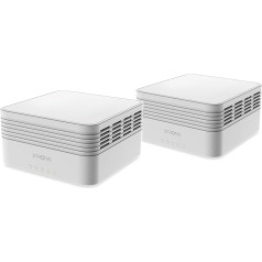 STRONG - Atria Mesh Home Kit AX3000 - WiFi 6 - WiFi Amplifier Up to 350 m² additional Wi-Fi 6 coverage - For all routers - Dual Band 2.4 GHz + 5 GHz - Gigabit LAN ports - white