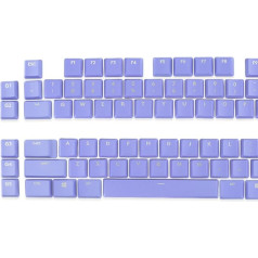 Full Set of Keyboard Keys Compatible with Logitech G813/G815/G913/G915 TKL Keyboard (Purple)
