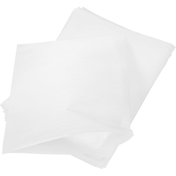 Pack of 300 Antistatic Pearl Bags Pull Around Packaging Bags Made of Foam Tight Foam Packaging Foam Inserts Sleeves Foam Bags Pearl Cotton White