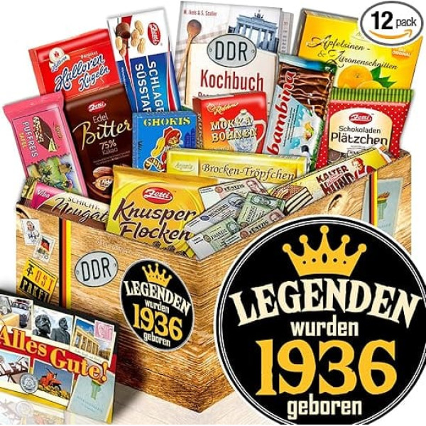Legends 1936 + Birthday Gift Idea + DDR Chocolate Gift