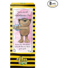 Lebensbaum - Janosch Forest Bear Tea - 20 x 2 g - Pack of 8