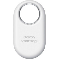 Samsung Galaxy SmartTag2 Bluetooth Tracker, Compass View, Close Search, with up to 500 Days Runtime, Waterproof, White (Pack of 1)