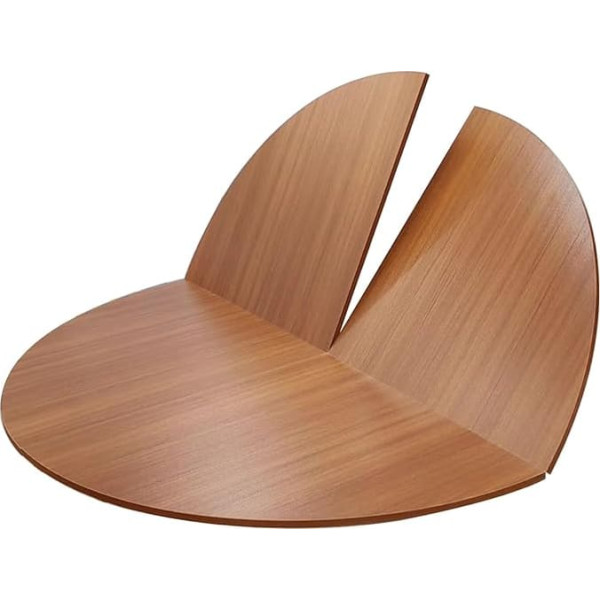 Collapsible Round Wooden Table Top Heavy Duty Large Banquet Party Tables Easy Storage 160cm