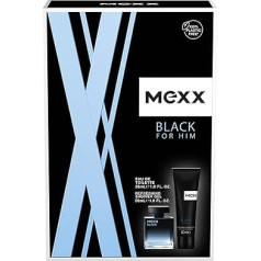 MEXX Black Man Eau de Toilette Gift Pack 30 ml + Shower Gel 50 ml