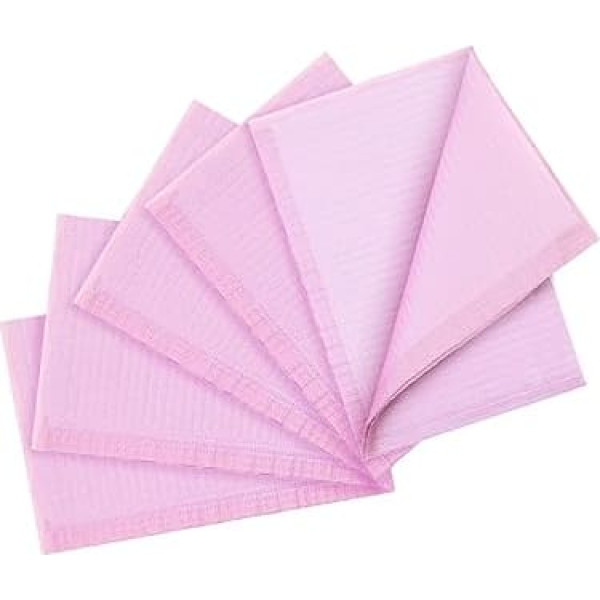 Nagelmatten: 50 Stück, 3 Schutzschichten, 32,5 x 45 cm, Nagelkissen, Maniküre-Tischdecke und Papiertücher – für den Heimgebrauch, Schönheitssalon, Maniküre und Bastelarbeiten.