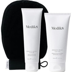 MEDIK8 Smooth Body Exfoliating Kit (Smooth Body Scrub 150 ml + Smooth Body Lotion 200 ml)