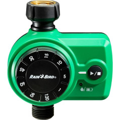 Rain Bird 1ZEHTMRS Simple Set Hose End Timer, One Zone/Station, Battery Operated, 3/4