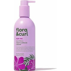 Flora & Curl Sweet Hibiscus Twist & Braid Creme, 300 ml