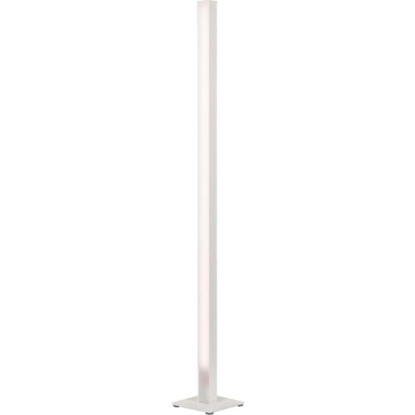 MAUL MAULpino LED Floor Lamp, 16 x 16 x 113 cm, Floor Lamp, Dimmable with 2,700-6,500 K, Indirect Lighting for Living Room and Office, Protection Class II, IP20, Control via App, White
