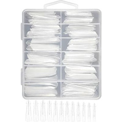 Nagelformen, hohe Rückfederung, sortiert, rissfest, -Klauen-Nagelformen für Gel, für Anfänger bis Profis, Frauen, Freundin, Zuhause, Salon, Studio, Alltag