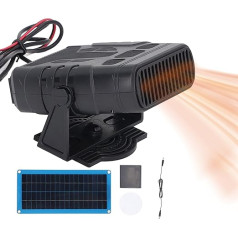Solar Panel Repair | Electric Heater for Solar 30W - Solar Energy Drying and Heating Kit for Windshield Portable Radiator