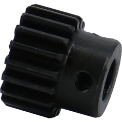 ELLANA Gear Angle Pinion 1 Module 30 Teeth 40 Teeth Spur Gear Inner Hole 5mm 6mm 6.35mm 8mm 10mm 12mm 14mm Gear for Straight Rack Drive Shaft (Color : 38 Teeth, Size : 12mm bore)