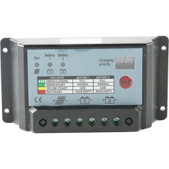 Dual Battery Solar Controller with Advanced Safety Features for Efficient Power Management (30A)