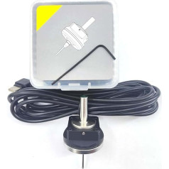 V6 Anti Roll 3D Touch Probe Desk Edge Finder for CNC Machines with Stainless Steel Construction and ±X, ±Y, +Z Proximity Direction (6mm NO)