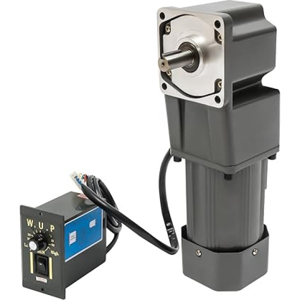120W Elektrischer Getriebedrehzahlmotor mit 5GU-Zahnräder, Einstellbare Drehzahl Rechtwinkliger Reduzier-Induktionsmotor, 30K Reduziermotor Getriebemotor Induktionsmotor mit Drehzahlregler