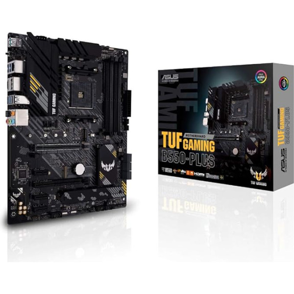 Asus TUF Gaming B550-PLUS motherboard Socket (PC) AMD AM4 form factor (Details) ATX motherboard Chipset