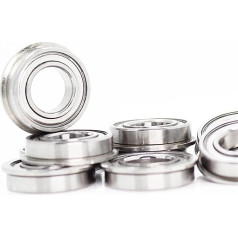 F6306ZZ Flange Bearing 30 x 72 x 19 mm ABEC-5 2PC Groove Flange F6306 Z ZZ Ball Bearing F6306-2Z F6306Z