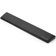 Redragon P037 Meteor L Computer Keyboard Wrist Rest, Ergonomic Wrist Rest, Soft Memory Foam with Non-Slip Rubber Base, 100% 104 Keys, Standard Size, Black