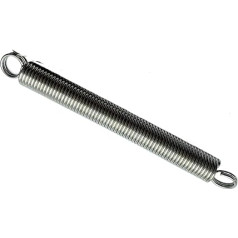 Zugfeder, Doppelhakenfeder aus Edelstahl 304, 1 Stück, L 130–260 mm, B 2,0, AD 12–20(200mm(1pcs),12mm-2.0mm)