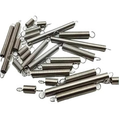 Zugfeder, Hakenverlängerungsfeder aus Edelstahl 304, Drahtstärke 1,2 mm, Länge 250–1000, Außendurchmesser 8–12(300mm(2pcs),10mm-1.2mm)