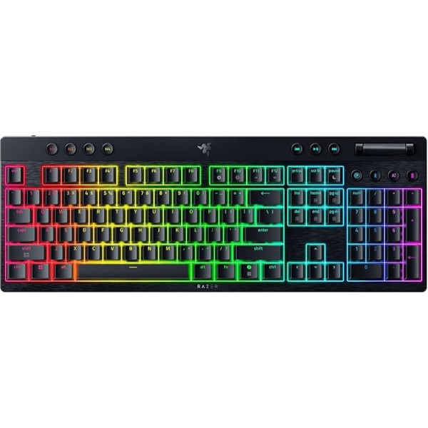 Razer BlackWidow V4 Low-Profile HyperSpeed (Yellow Switch) - US Layout