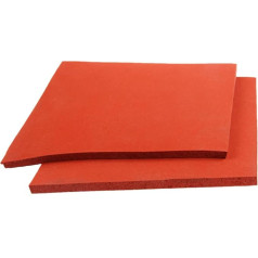 500 X 500 Mm Silikonschaumplatte, Schwammplattendicke 2/2/3,0 Mm, Prägemaschinenplatte, Flammhemmende Gummiplatte/Thickness 2Mm