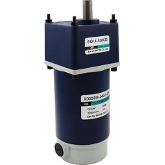 Schneckengetriebe, 12 V 24 V DC-triebemotor, 200 W, hohes Drehmoment, schwindigkeitsverstellbarer Gleichstrommotor, CW und CCW,Geräuscharm(200rpm,24VMotor and bracket)