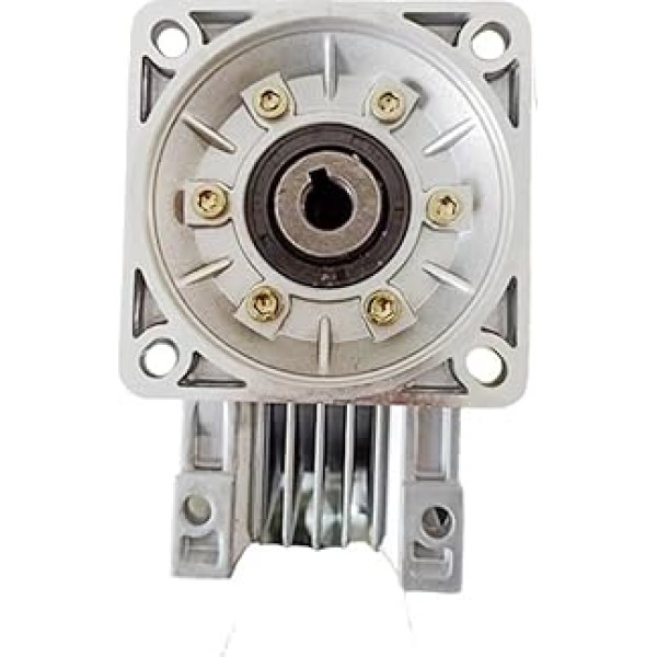 RV50, Reducer, NMRV50 NMRV 50 050, Worm Gear, 80 Input Square Flange, 130 Servo 86 Stepper Motor Special (Size: 130 Square Flange, Colour: Ratio 30 to 1)