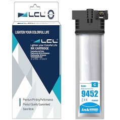 LCL T9452 High Capacity Compatible Ink Cartridge Replacement for Epson T9442 T9452 Replacement for Epson Workforce Pro WF-C5210 WF-C5210DW WF-C5290 WF-C5290DW WF-C5710 WF-C5710DWF WF-C5790 WF-C5790DWF