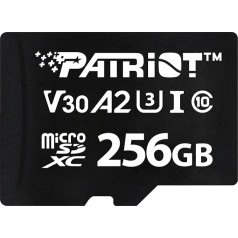 Patriot VX Series 256GB Micro SDXC V30 A2 UHS-I U3 4K UHD Memory Card - PSF256GVX32MCX