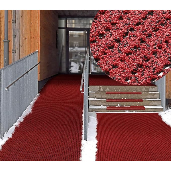 SafeStep Pro Non-Slip Safety Mat Red 1.20 x 1.50 m