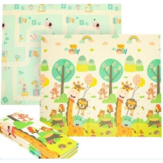 Baby Play Blanket Baby Play Mat Baby Crawling Mat Baby Padded Baby Blanket EVA Rubber Floor 1.8x2m Baby Carpet Baby Mat