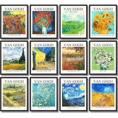 97 Decor Van Gogh Poster - Van Gogh Wall Art - Van Gogh Prints Famous Art Prints Van Gogh Art Painting Abstract Art Poster Art Print Art Print Vincent (8x10 Inch, Unframed)