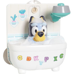 Toomies Bluey Shower & Bubble Bath, Interactive Bath Toy, with Water Shower and Foam, Promotes Fine Motor Skills, for Children from 18 Months