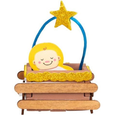 Craft County Baby Jesus 3D Ornament Craft Kit