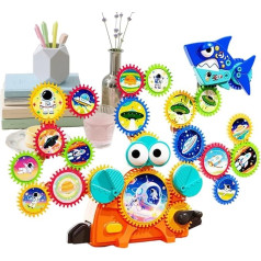 Zahnrad Spielzeug | Bildungsorientierte Lernspiele Und Aktivitäten,STEM Bausteine Spielzeug,Für Und Kinder Geburtstagsfeier Zuhause Vorschule Schule Reisen