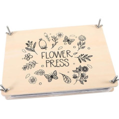 HAPINARY 1 Set Large DIY Flower Press Set for Plant Samples Sturdy Plates for Craft Projects and Making Dried Flowers