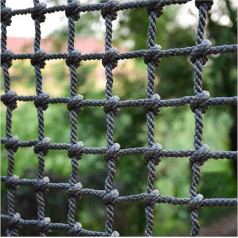 Climbing Net, Portable Climbing Net for Outdoor Use, Multi-Purpose Fence Net for Balance Support Training (1 x 3 m (3.3 x 9.9 ft))